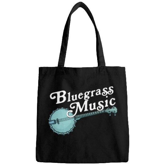 Funny Banjo Music Mandolin Asheville Bluebird Kentucky 2 2 Bags