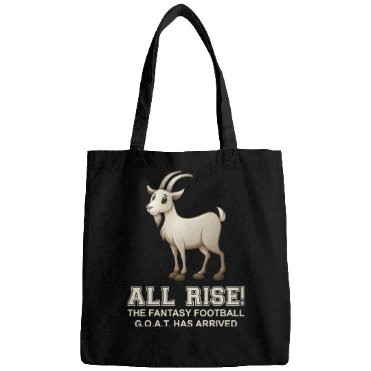 Sport American Football Funny Goats League Champion Fantasy Football Draft Funny Goats Bags