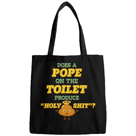 Does a Pope on the Toilet Produce Holy Shit Funny Religious Bags