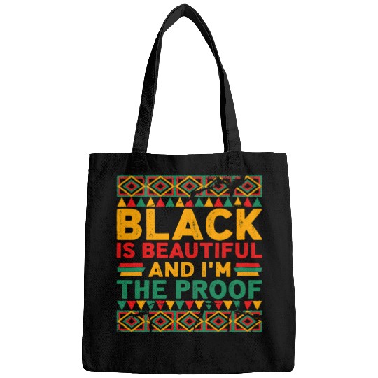 Black Is Beautiful Black History Design For Black Women Bags