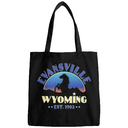 Horse Lover Evansville Wyoming WY Wild Horse Bags