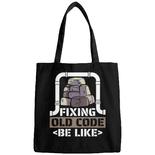 Programmer Software Engineer Programming Coder Funny Coding Bags