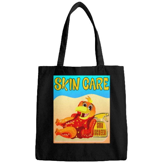 BEACH SKINCARE DERMATOLOGIST ESTHETICIAN CHICKEN Bags