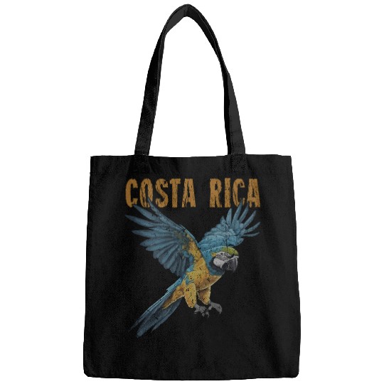Costa Rica Macaw Pura Vida  Animals Nature Pura Vida Bags