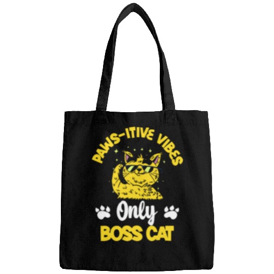 Funny Proud Boss Cat Lover Pet Owner Office Man Manager CEO 21 Bags