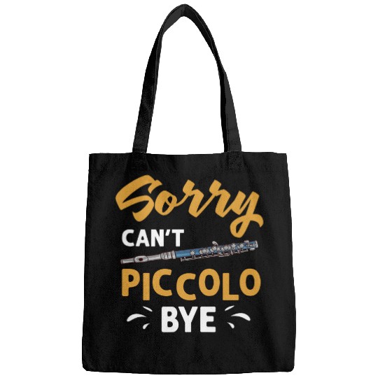 Funny Flute Piccolo Instrument Music Flute Player Beginner Lesson Bags