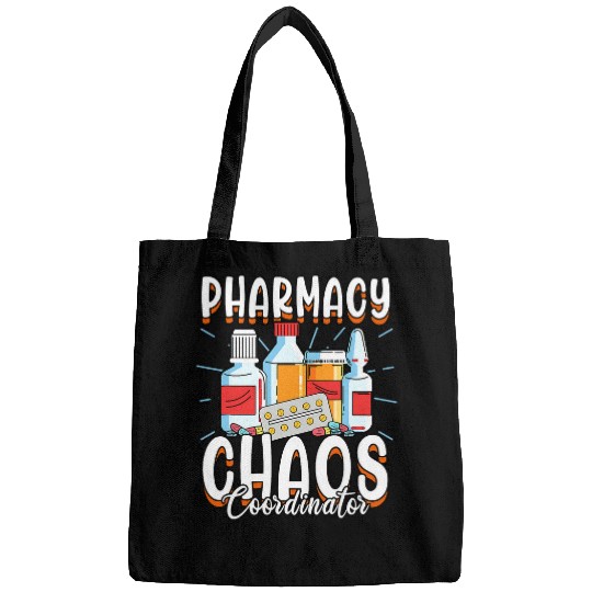 Funny Pharmacy Chaos Coordinator Pharmacist RPh Bags