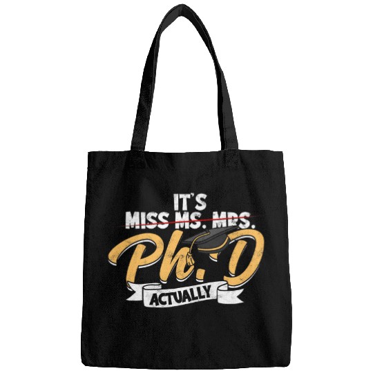 PhD Graduate Doctorate Student Phd Graduation Dissertation 1 Bags