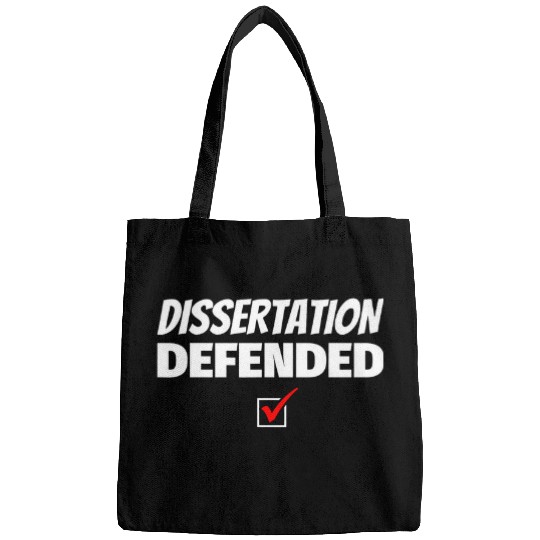 PHD Graduation Gifts for Grad Student Dissertation Defended Bags