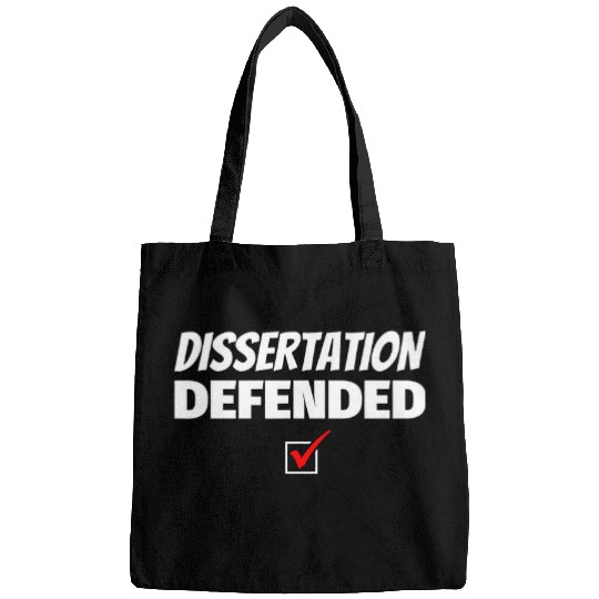 PHD Graduation Gifts for Grad Student Dissertation Defended Bags