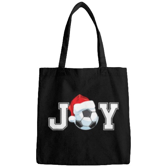 Sport Soccer Joy Christmas Soccer Ball Funny Soccer Player xmass Boys Mens 1 Bags