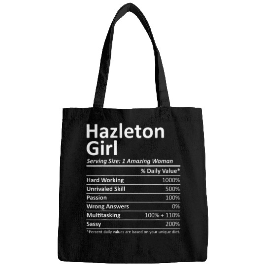 HAZLETON GIRL PA PENNSYLVANIA Funny City homes Roots USA Gift Bags