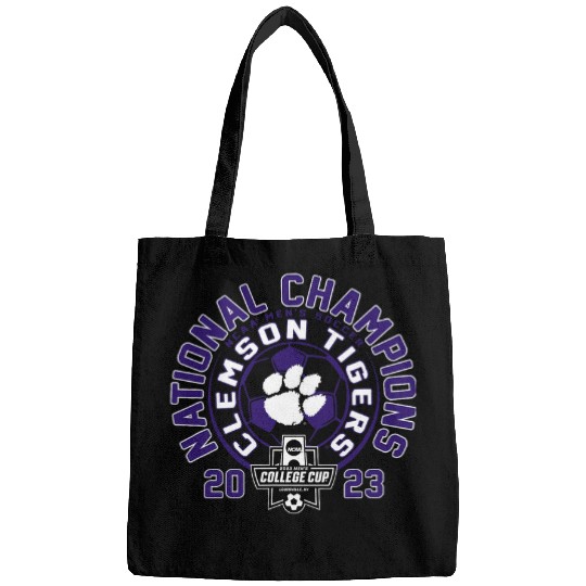 Sport Soccer Clemson Tigers National Champs Mens Soccer Orange Bags