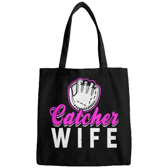 Sport Baseball Catcher Wife Softball Player Themed Catcher Bags