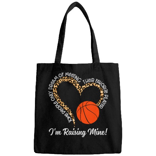 Funny Basketball Im Raising Mine Basketball Game Day Lovers Boys Girls Kids Bags