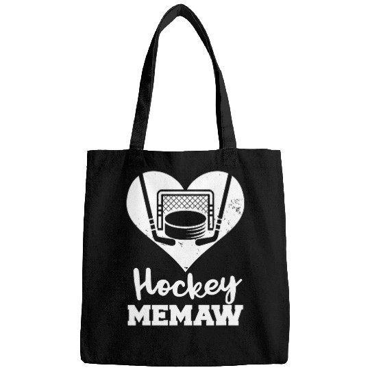 Sport Hockey Memaw Funny Hockey Player Memaw Bags