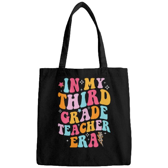 In My Third Grade Teacher Era Back To School 3rd Grade Retro Bags