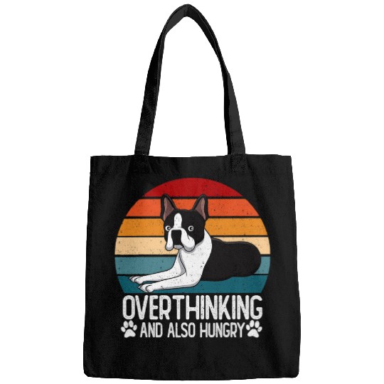 Boston Terrier Pet Gift Women Men Funny Bags
