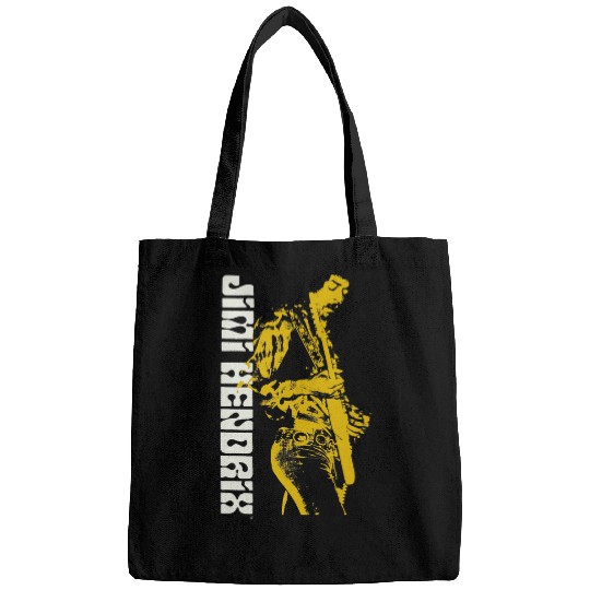 Funny Guitar Jimi Hendrix Silhouette Guitarist Bags