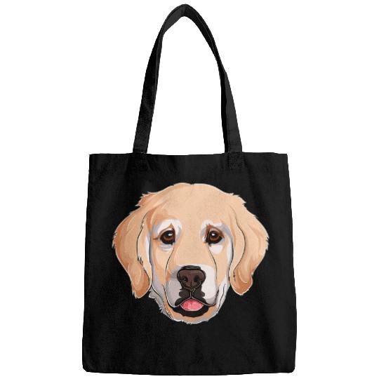 Golden Retriever Pet Face Dog Lover Owner Bags