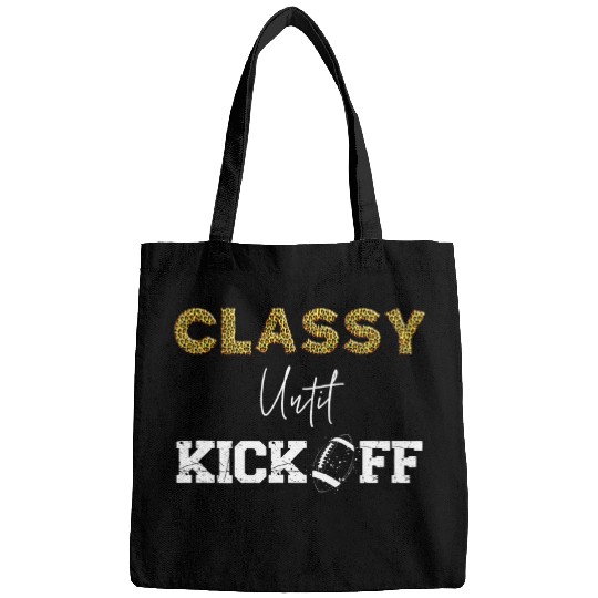 Sport American Football Classy Until Kickoff American Football Girl Game Day Vibes 3 Bags