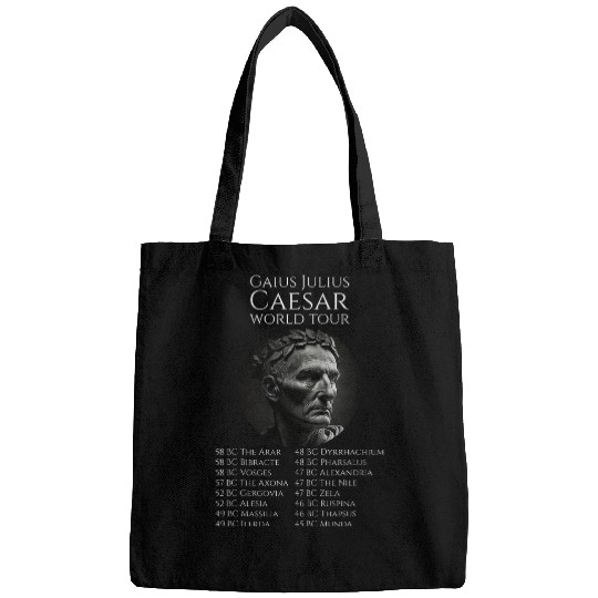 Gaius Julius Caesar World Tour Ancient Rome History SPQR Bags