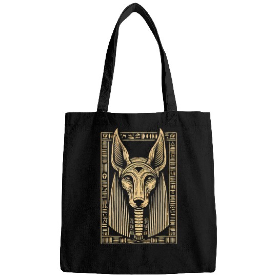 Egyptian God Anubis Egyptian Hieroglyphics Ancient Egypt 1 Bags
