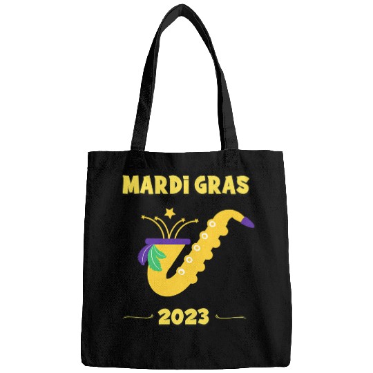 Funny Saxophone Mardi Gras New Orleans Jazz Saxophone Bags