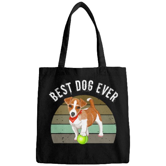 Jack Russell Pet Cute lovely Jack Russel bests DOG EVER dog fan Bags