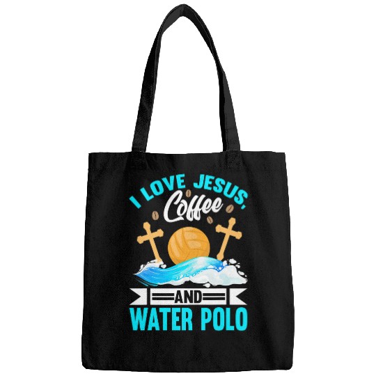 Christian Water Polo I Love Jesus Water Polo Player Christ Bags