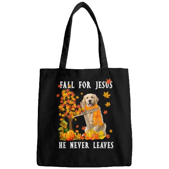 Golden Retriever Pet Fall for Jesus He Never Leaves Golden Retriever Maple Tree 160 Bags