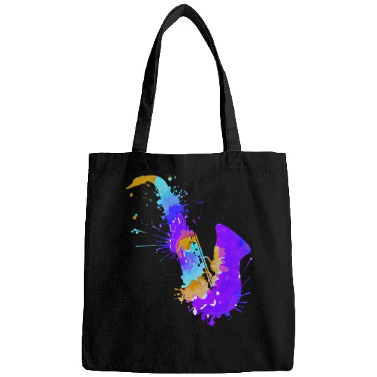 Funny Saxophone Jazz band orchestra music I play saxophone 2 Bags