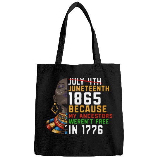 Black Queen African Americans Juneteenth 1 Bags
