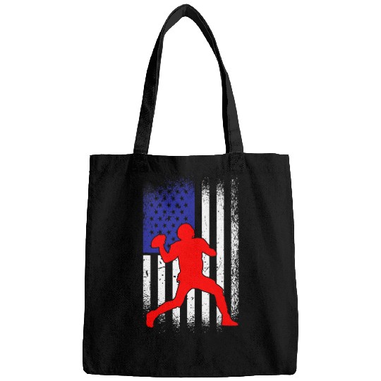 Sport American Football Flag Football 4th Of July Cool Sport Memorial Day Bags