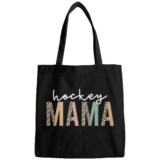 Sport Hockey Leopard Hockey Mama Hockey Mama Life Hockey Game Day Bags