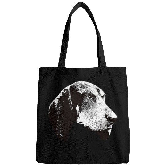Coonhound Pet Bluetick Coonhound Face Bags