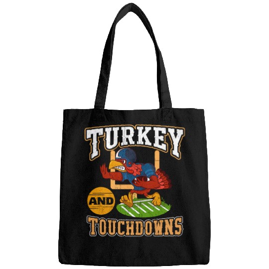 Sport American Football Lacrosse Gift Football Turkey Quarterback Farmer Funny Wide Receivers Bags