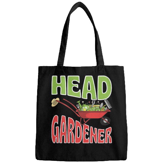 Head Gardener Cute Summer Wheelbarrow Vegetable Garden Bags