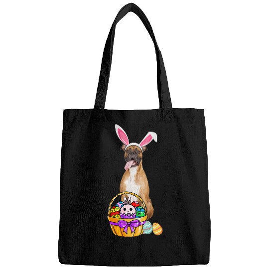 Boxer Pet Easter Egg Funny Boxer Easter Bags