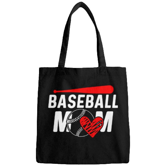 Sport Baseball Mom Mother Softball Cheer Mom 2 Bags