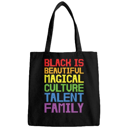 Black is Beautiful African American History and Culture Bags