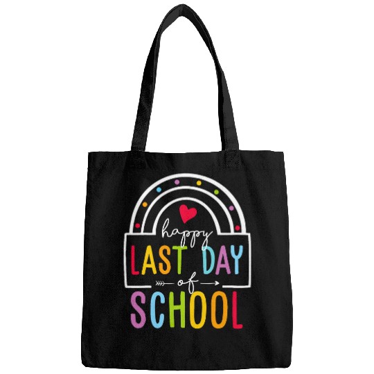 Happy Last Day Of School Teacher Student Graduation Rainbow 20 Bags
