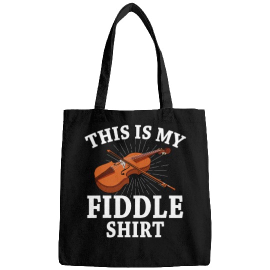Funny Violin This is my fiddle violin orchestra instrument music Bags
