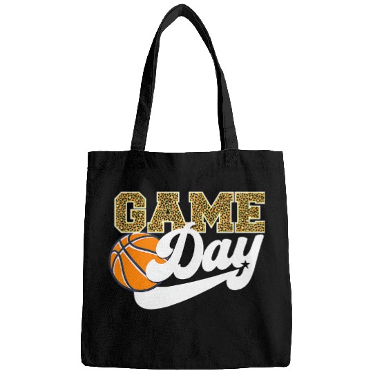 Sport Basketball Game Day Mom Mothers Day Basketball Player Sports Bags