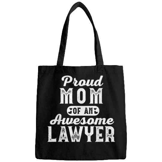 Proud Lawyer Mom Law School Student Attorney Graduation Bags