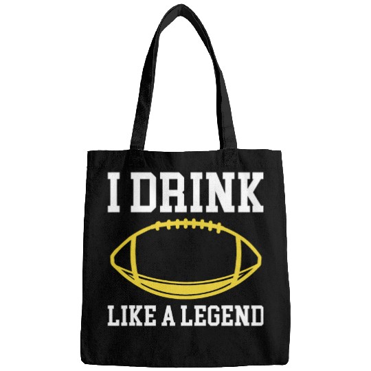 Sport American Football I Drink Like A Legend Fantasy Football Draft 1 Bags