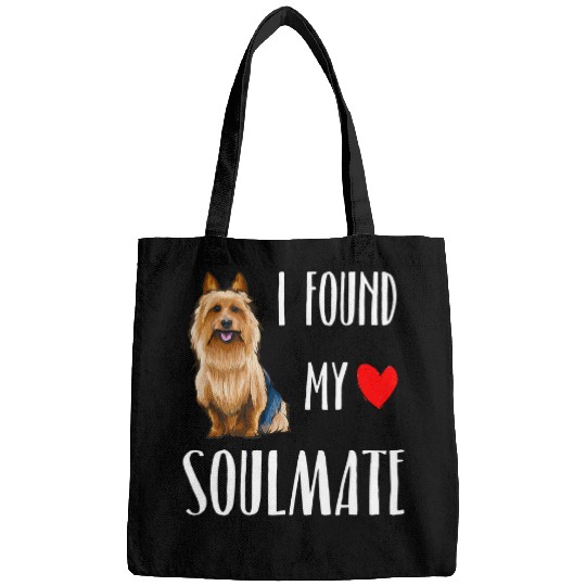 Australian Terrier Pet I Found My Soulmate Australian Terrier Dog Lover bests Friend Bags