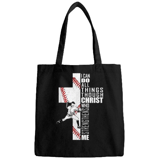 Sport Baseball Christian Philippians 413 Boys Cross Baseball Pitcher Bags