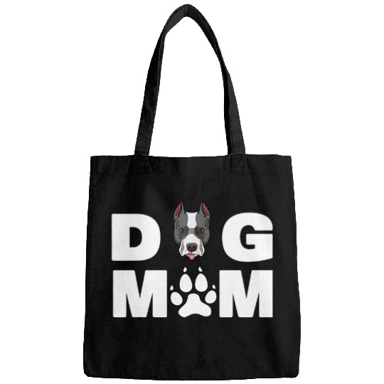 Bull Terrier Pet Dog Mom Owner Funny StafforShire Bull Terrier Bags