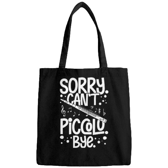 Funny Flute Piccolo Instrument Music Flute Player Beginner Lesson 221 Bags